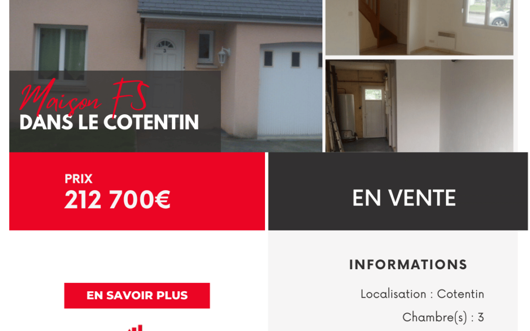 Maison F5 dans le Cotentin