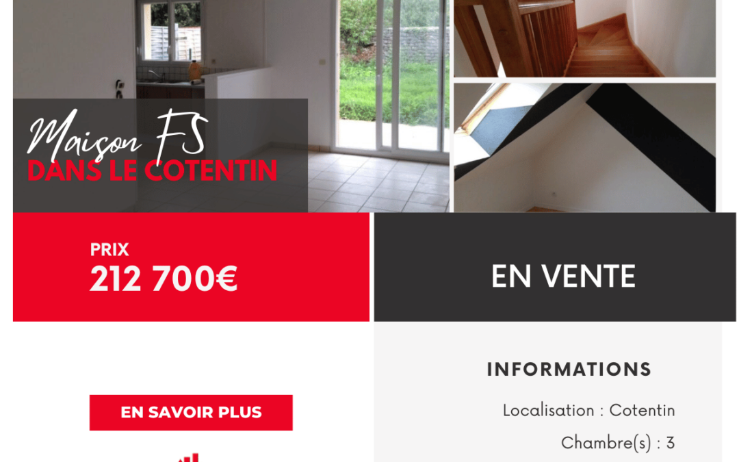 Maison F5 dans le Cotentin