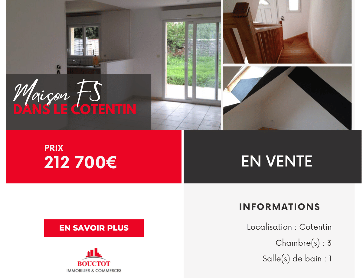 Maison F5 dans le Cotentin