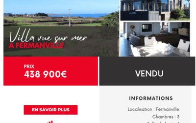 Villa vue sur Mer à Fermanville