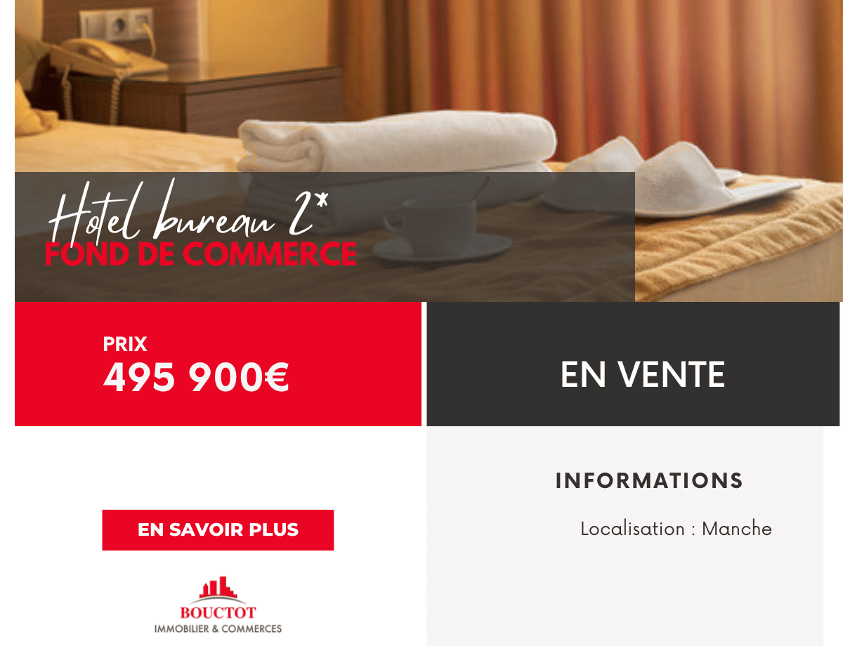 Hotel bureau dans la manche