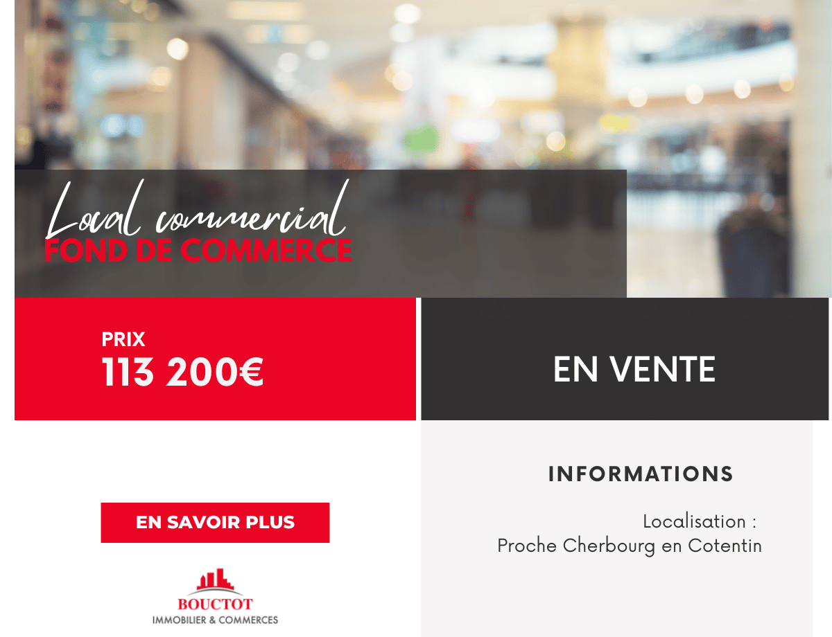 local commercial cherbourg en cotentin