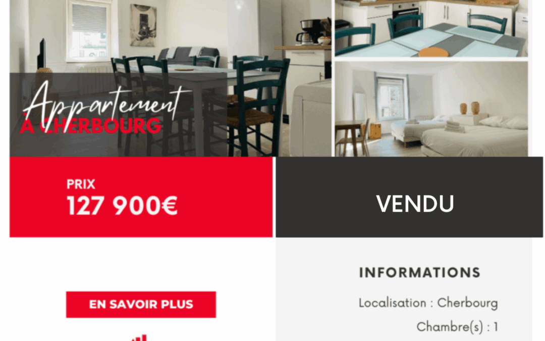 Grand T2 à Cherbourg en Cotentin