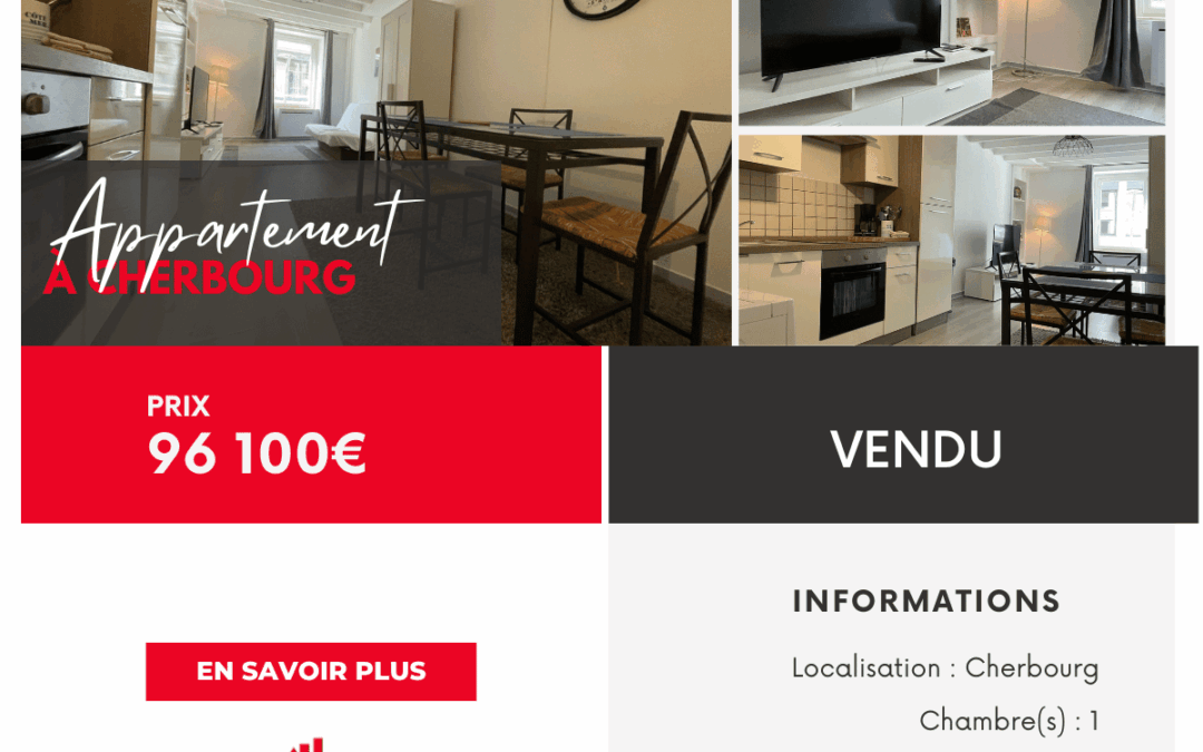 Petit T2 à Cherbourg en Cotentin