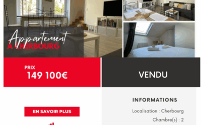 Appartement T3 à Cherbourg en Cotentin
