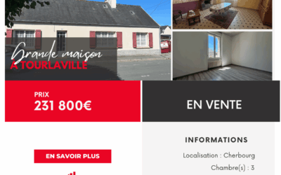 Grande maison de plain pied très bien placée