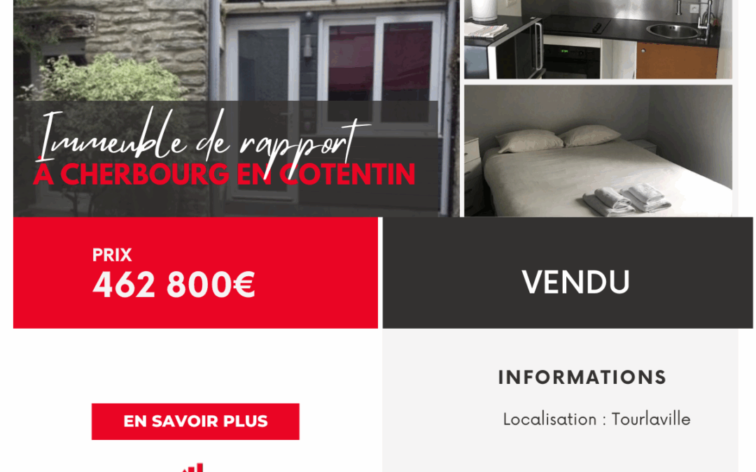 Immeuble de rapport à Cherbourg en Cotentin